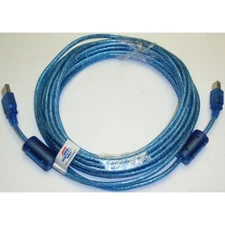 25 Ft/FOOT USB 2.0 Cable for Audio Interface, Midi Keyboard, USB Microphone Cord