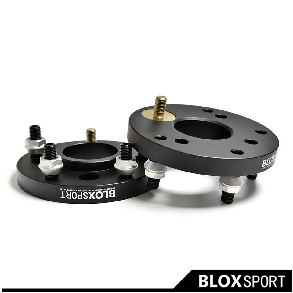 Adaptador de rueda 7075T6 forjado 4 piezas 18 mm 4x100 a 5X4,5" CB57,1 a 60,1 para BMW E30 Foto 4 de 4