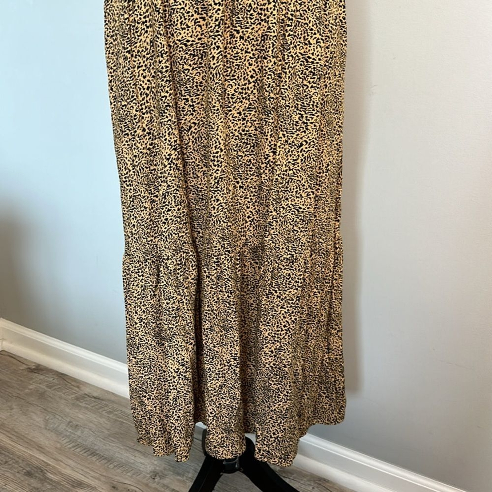 Amazon Essentials Cheetah Leopard Ruffle Summer D… - image 3