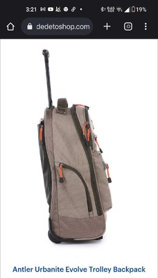Antler Urbanite Rucksack Trolley Bag Backpack Roll-Aboard