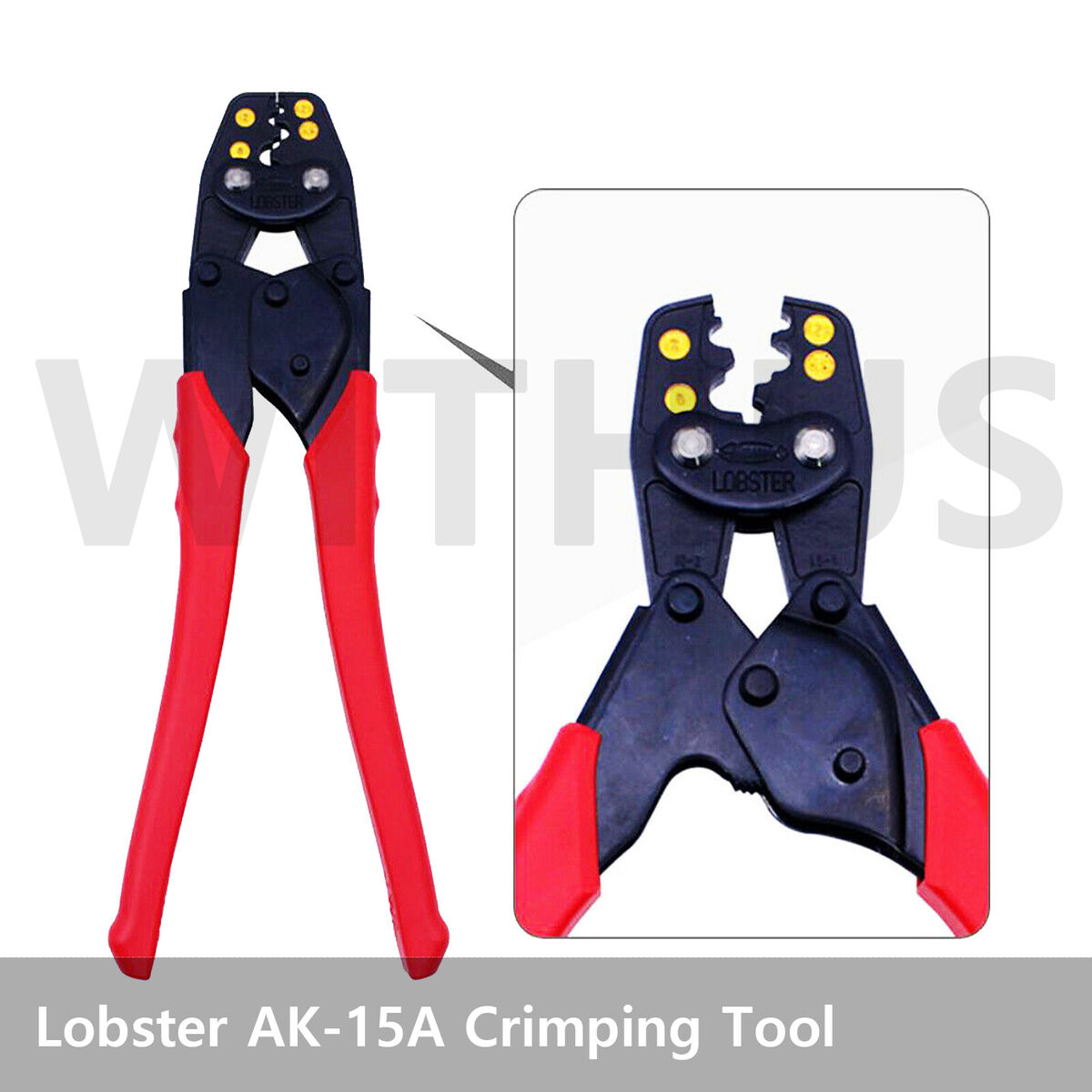 Lobster AK-15A Crimping Tool 1.25-8SQ AK15A Mini Crimp Lobster AK-15A Crimping Tool 1.25-8SQ AK15A Mini Crimp