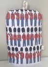 cafetiere coffee cosy in cath Kidston guards fabric ( 8 cup ) made in cornwall
