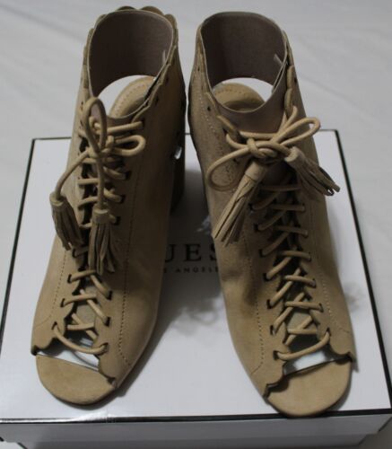 GUESS ONILA LIGHT NATURAL SUEDE SANDAL US 8M - Picture 2 of 7