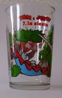 TOM & JERRY Mesh 1989 No. 7 LA SIESTE (Red) Mustard Glass. VM239