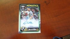 2024 TOPPS CHROME # AC-KMC KYLE McCANN AUTOGRAPED BASEBALL CARD