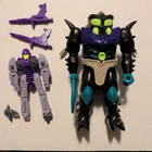 1988 Hasbro Transformers G1 Bugly Figure Pretenders  Complete, damaged foot