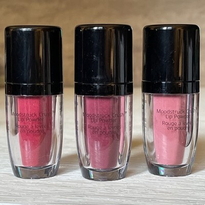 3 Younique Crush Lip Powders NEW Without Box Curvaceous Casual Captivating