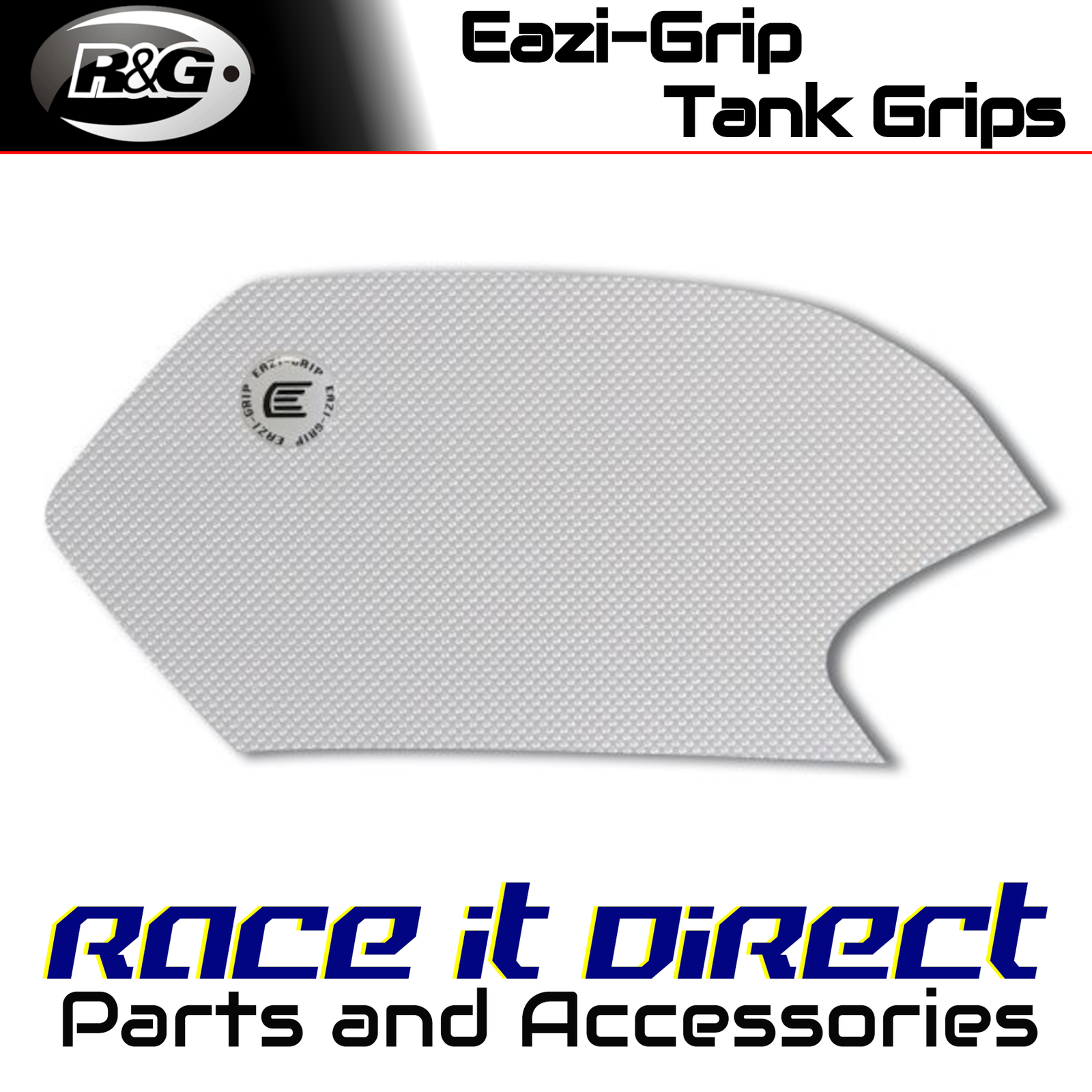Eazi-Grip Tank Grips for Yamaha YZF-R125 2023-2026 PRO Clear Eazi-Grip