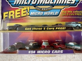 Micro Machines 1999 #14 Micro Cars Collection +5 Free MICRO WORLD