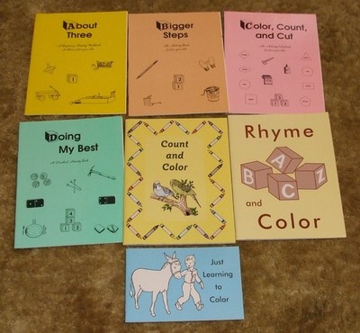 Rod & Staff CLE Preschool Pre-K K4  Homeschool Activity Books + Extras