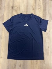 NEW-WOMEN'S ADIDAS PREGAME S/S TEE, JX4507, NAVY, M  L  30.00