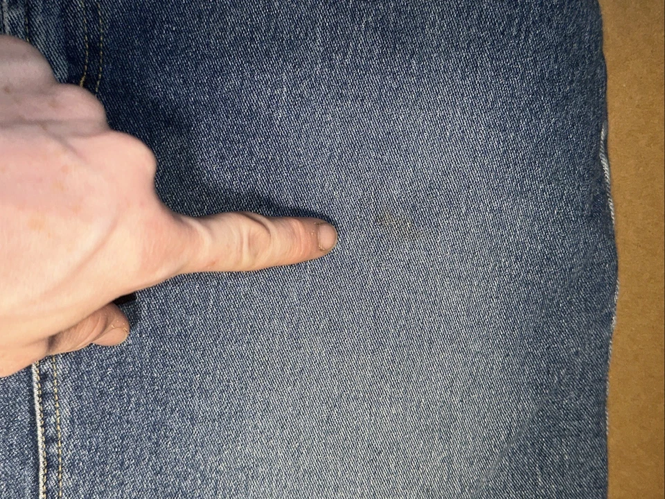 Y2K Vintage Baby Phat Denim Mini Skirt Size 15 Juniors Stretch Blue Jean - Image 2 of 4