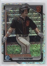 2024 Bowman Chrome Prospects Mini-Diamond Refractor Cole Foster #BCP-83 5i3