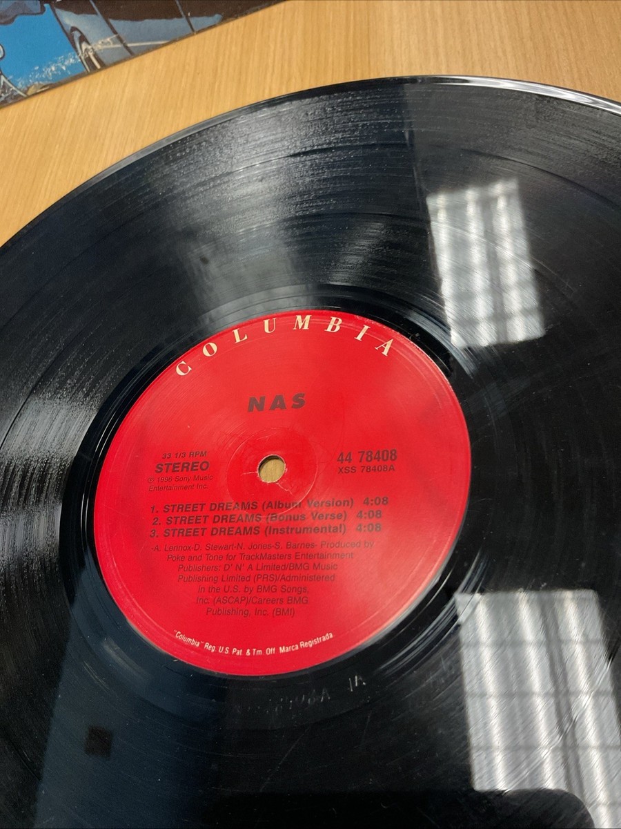 Street Dreams [Single] [PA] [12 inch Vinyl Disc] by Nas (Vinyl