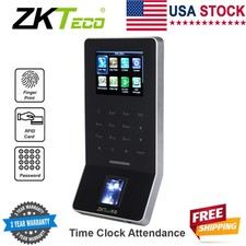 ZKTeco F22 Fingerprint Biometric Time Clock Attendance Access Control Terminal