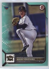 2022 Bowman NPB Nippon Professional Baseball Aqua /175 Kaede Yokoyama #102 1u6