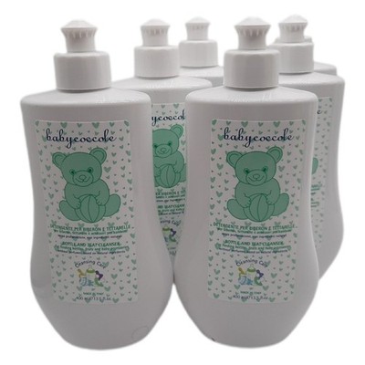 Babycoccole KIT 6 DETERGENTE BIBERON, CIUCCI, TETTARELLE, Accessori per la pappa