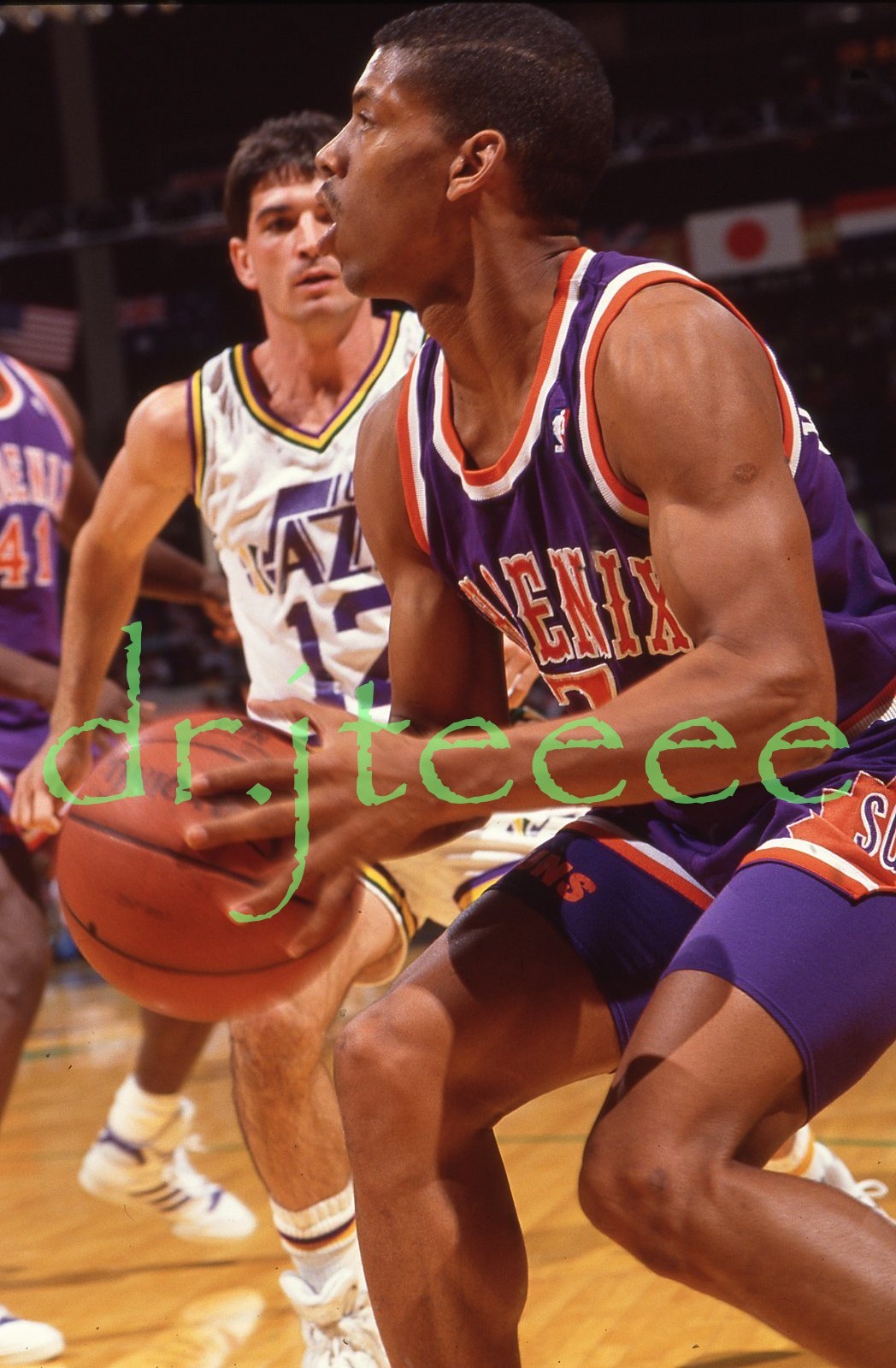 Kevin Johnson PHOENIX SUNS - 35mm Basketball Slide