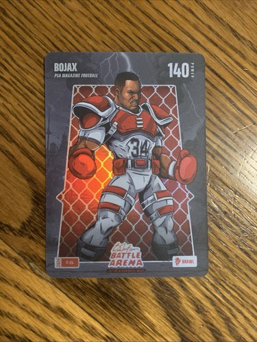 Bojax Battle Arena 140 Points Brawl 2026 P-24 NEW May PSA Magazine Promo Card