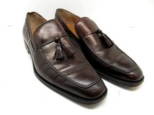 Mocassini Sutor Mantellassi in pelle marrone punta grembiule nappa taglia uomo US 7,5 M belli