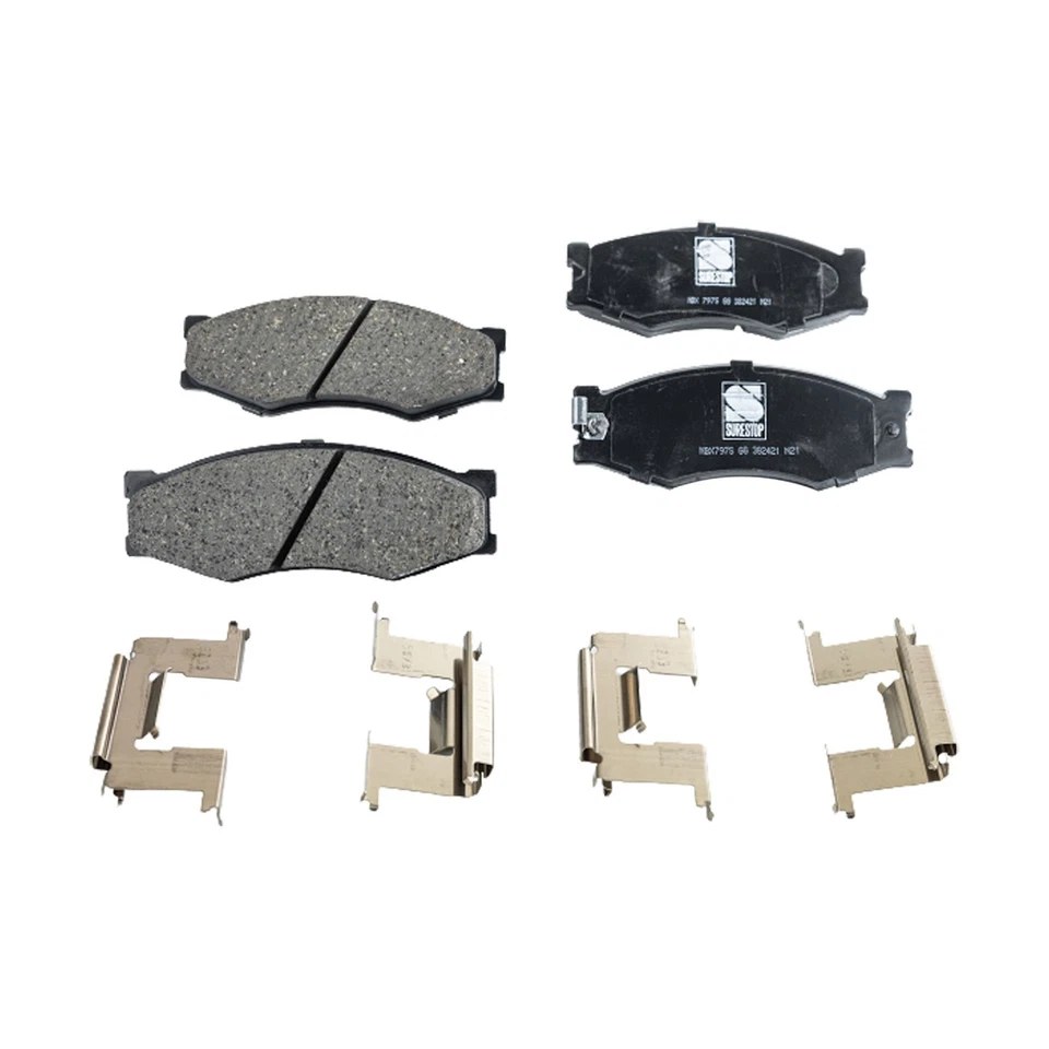 Комплект передних и задних тормозных колодок для Nissan Maxima 1985 1986 1987 - Изображение 4 из 4