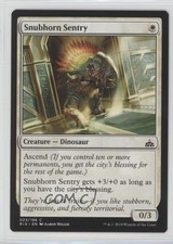 Snubhorn Sentry Magic: Rivals of Ixalan RIX #023