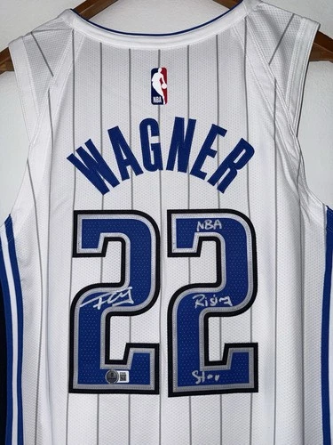 Franz Wagner "NBA Rising Star" Signed Magic Nike ADV Authentic Jersey Auto BAS