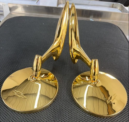 1963-1964 63 64  CHEVY IMPALA 24K GOLD PLATED SIDE MIRRORS