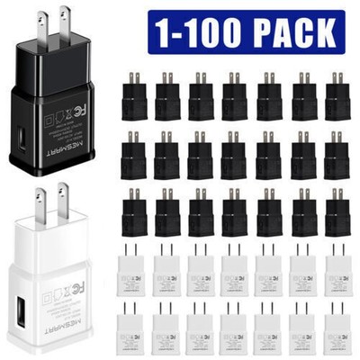 Wholesale 2A USB Wall Charger Plug Home Power Adapter For iPhone Samsung Android