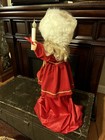 Display Arts Worldwide Red 24” Animated Illuminated Christmas Doll Perfect — photo 2