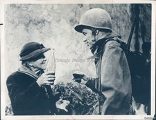 1911 Nbc Television Network Frank Sinatra Military Uniform 7X9 Vintage Photo