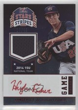 2015 Stars and Stripes Longevity Ruby Signatures /49 Hugh Fisher #40 Auto 0jd0