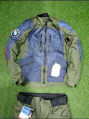 BMW Motorrad Rallye Blue/Grey Jacket And Pants Men's Motorcycle/Motorbike Ride