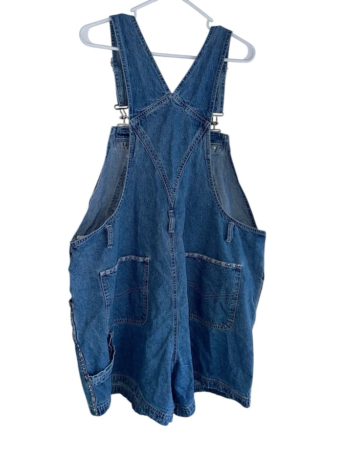 Mono corto de mezclilla para mujer Y2K Xhilaration de colección más bordado de 24 W  Foto 3 de 4