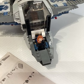 LEGO Marvel Super Heroes Quinjet Aerial Battle Set 6869 Ship And Pilot 95% Done
