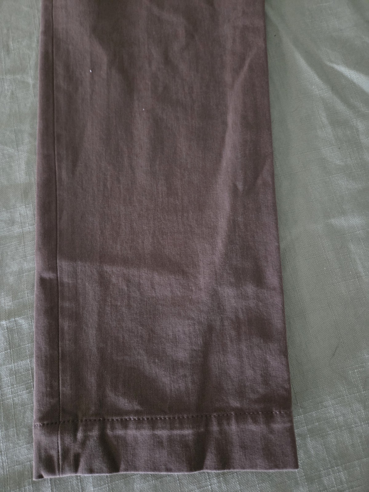 Brunello Cucinelli Solid Brown Stretch Pants Wome… - image 15