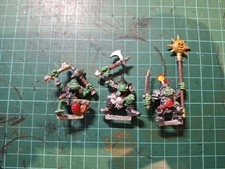 Warhammer Orks & Goblins Oldhammer Ork command,  Warhammer Fantasy