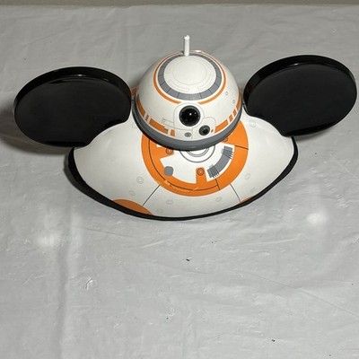 Disney Parks Star Wars BB-8 Mickey Mouse Ears Hat SPIN TOP Version Adult