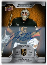 2023-24 Upper Deck Engrained Oak Autograph JIRI PATERA #121 Vegas RC Rookie Auto