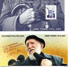 FRANCE BLOC SOUVENIR 2011 Yv 66 MNH Neufs - ABBE PIERRE