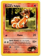 Pokemon - Gym Heroes Brock's Vulpix 73/132 NM on eBay