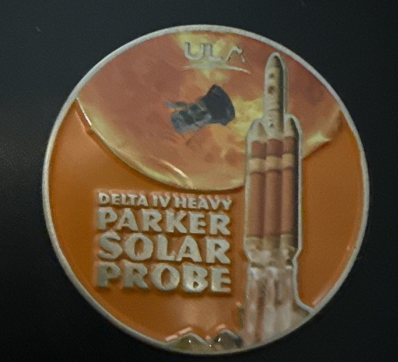PARKER SOLAR PROBE -DELTA IV USAF Launch- ORIGINAL AB Emblem NASA SPACE PATCH