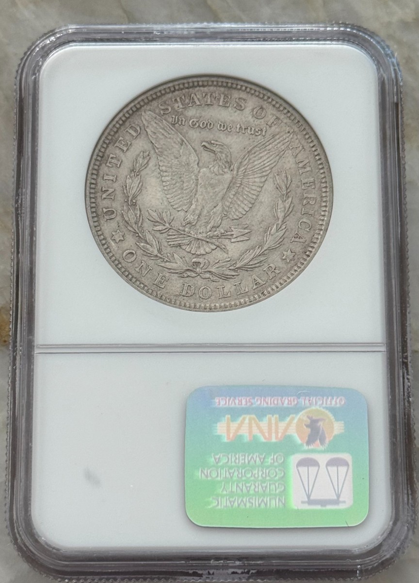 Qanon銀貨　1.5オンス 1921 Binion Silver Morgan Dollar - NGC Certified - Binion