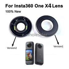 100 New For Insta360 X4 Lens Glass with Ring Action Camera Repair Accessories