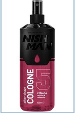 NISHMAN Nish Man after Shave Cologne Volcano 400Ml