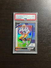 JOE BURROW 2020 Panini Prizm Draft Picks SILVER Prizm Rookie RC Card #105 PSA 9. rookie card picture