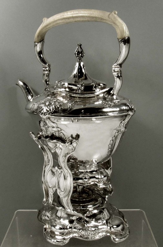 Gorham Sterling Silver Tea Set    1900 MARTELE