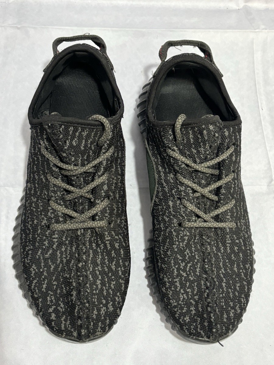 Adidas Yeezy Boost 350 Sneakers Men 11 Pirate Black Low Top