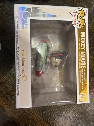 Funko Pop Rides Disney World 50th Anniversary Space Mountain with Mickey Mouse