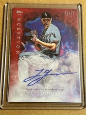 Topps Lucas Giolito Inception Autographed Card /75